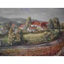 Impressionistisches Landschaftsgemälde, Hermann...