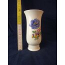 Porzellan Vase, Bunte Blume Bouquet, Meissen, 1. Wahl