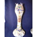 Fayence Vasen Paar, Rouen Keramik, wohl 18. Jh.