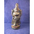 Holzfigur, Shiva, geschnitzt, Indien, 20. Jh.