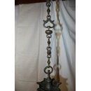 Hinduistische Tempellampe für Öl, Bronze, Südindien, 18.-19. Jh.